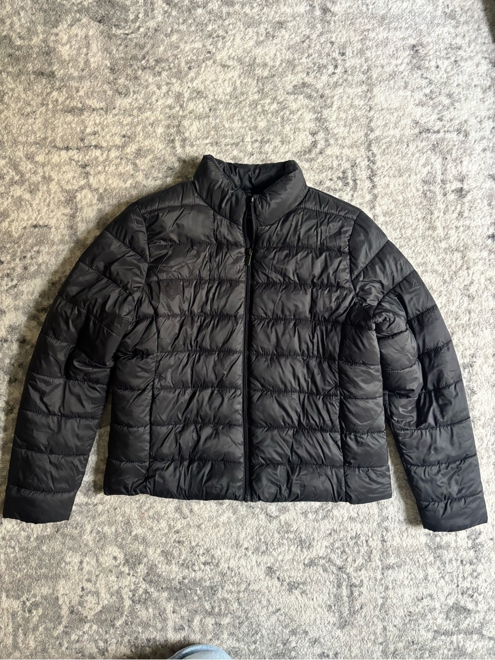 Primark Black Quilted Packable Puffer Jacket - Women